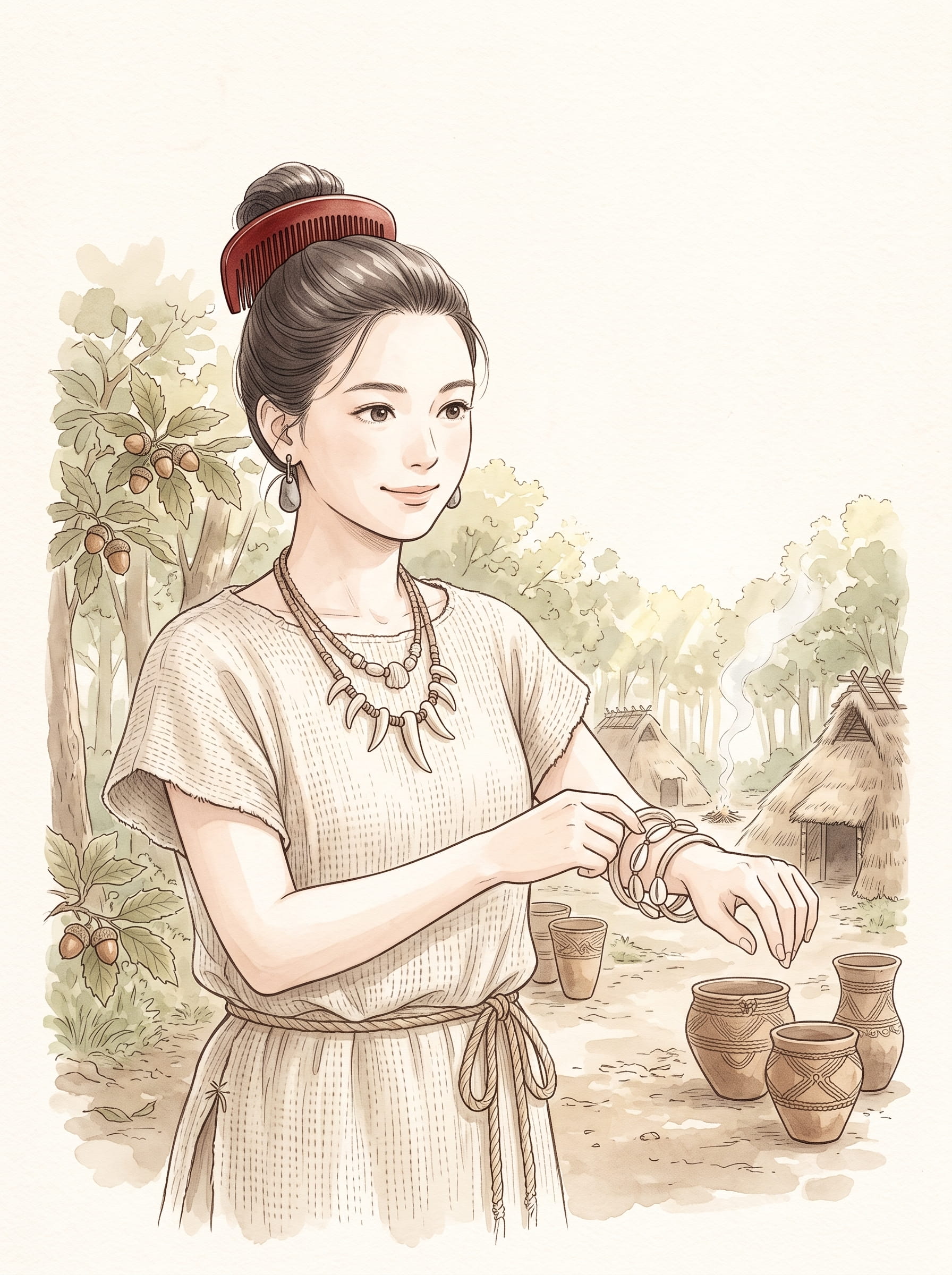 縄文のおしゃれさん